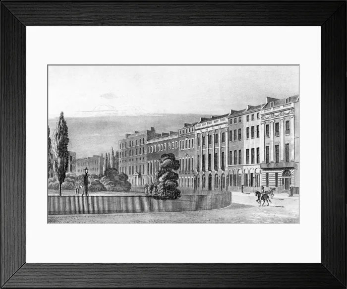 Framed Print : Portman Square Framed Print : Portman Square