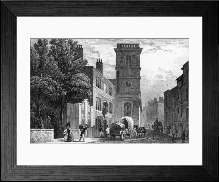 Framed Print : Upper Thames Street Framed Print : Upper Thames Street