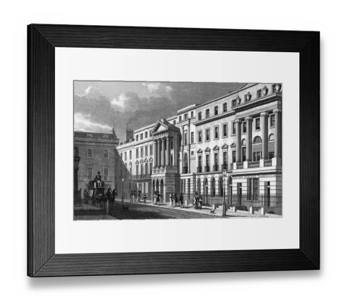 Framed Print : Suffolk Street Framed Print : Suffolk Street