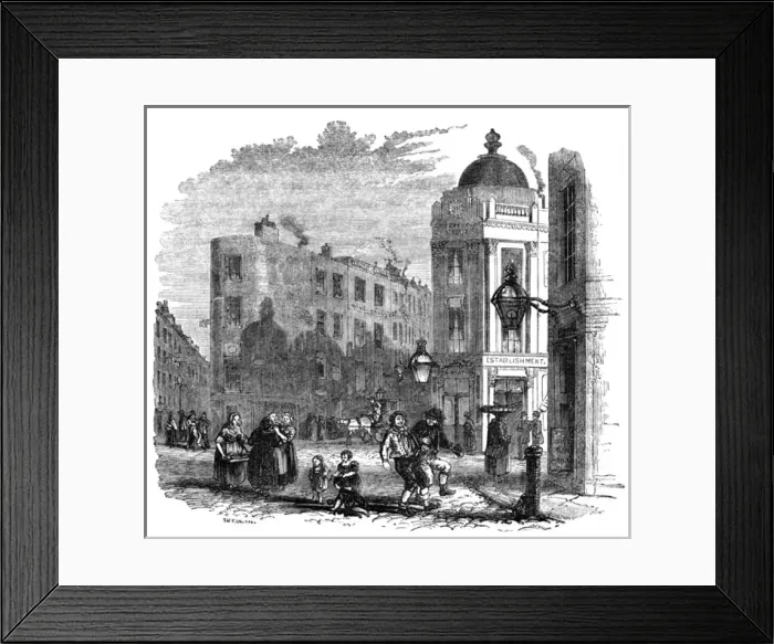 Framed Print : Seven Dials Framed Print : Seven Dials