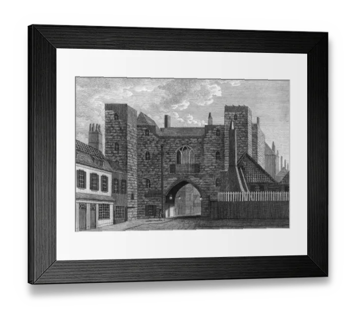 Framed Print : St Johns Gate Framed Print : St Johns Gate