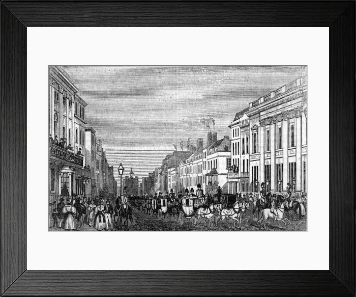 Framed Print : St Jamess Street Framed Print : St Jamess Street