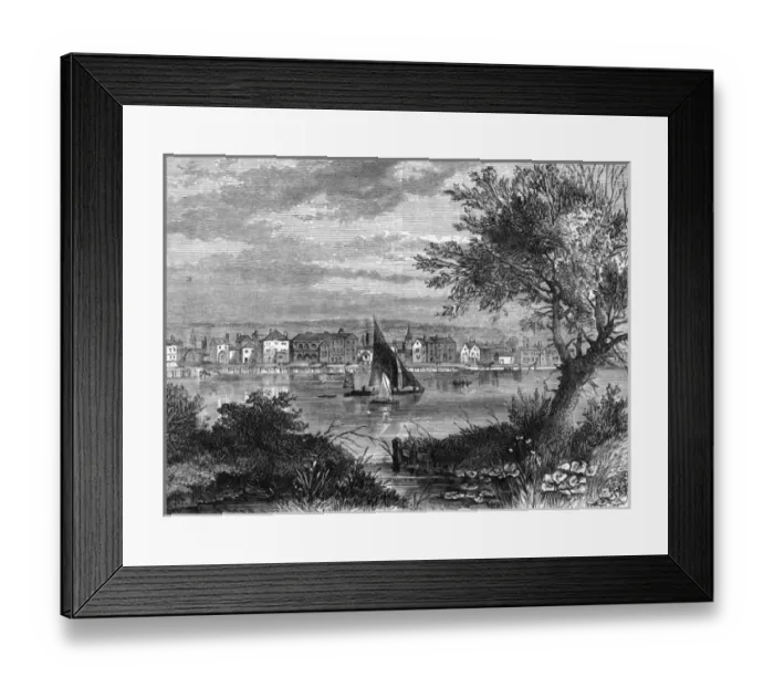 Framed Print : Wandsworth 1790 Framed Print : Wandsworth 1790