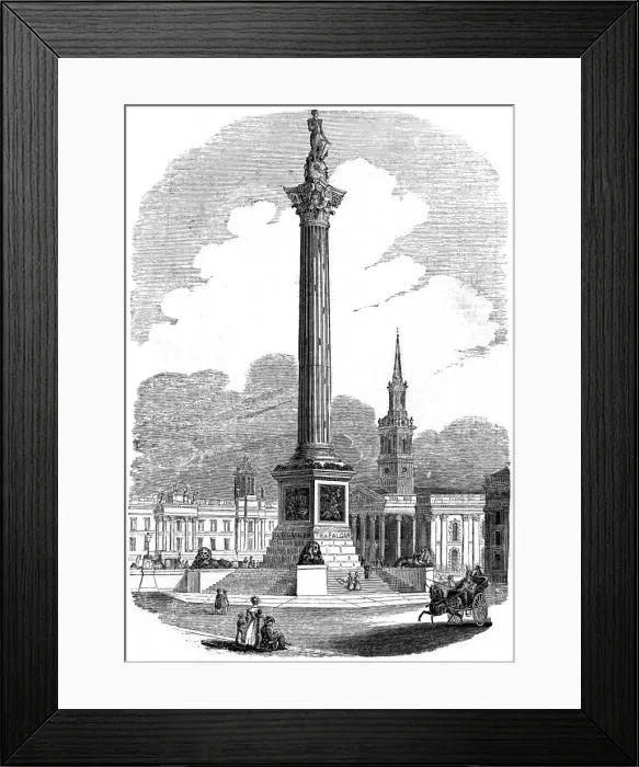 Framed Print : Trafalgar Square Framed Print : Trafalgar Square