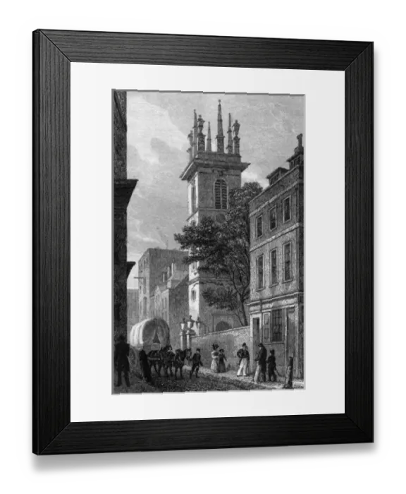 Framed Print : Upper Thames Street Framed Print : Upper Thames Street