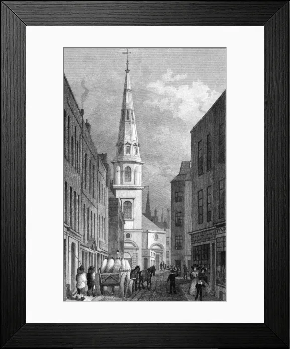 Framed Print : London Watling Street Framed Print : London Watling Street