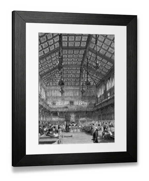 Framed Print : House of Commons 1852 Framed Print : House of Commons 1852