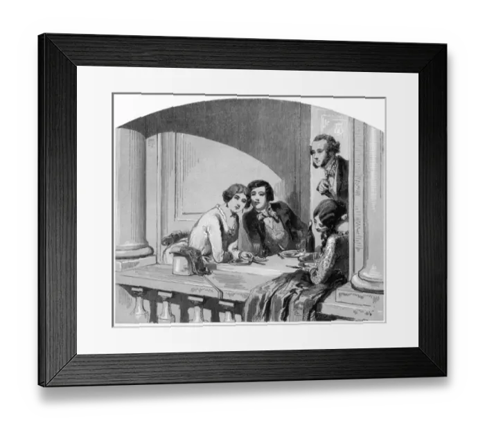 Framed Print : Vauxhall Gardens Framed Print : Vauxhall Gardens