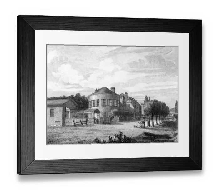 Framed Print : White Conduit House Framed Print : White Conduit House