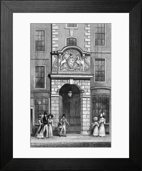 Framed Print : Saddlers Hall London Framed Print : Saddlers Hall London