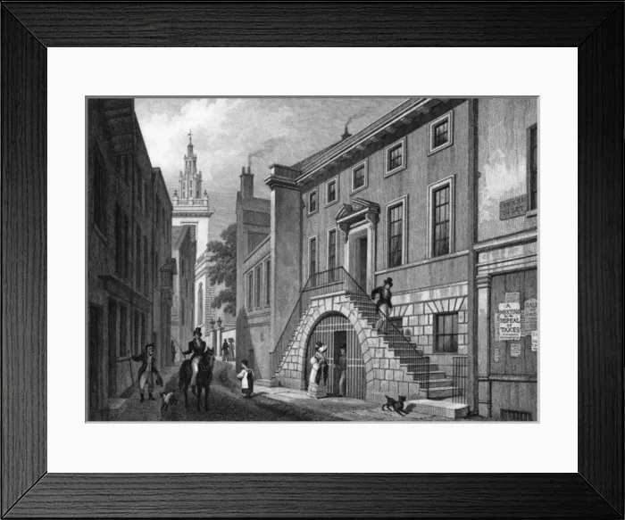 Framed Print : Dyers Hall London Framed Print : Dyers Hall London