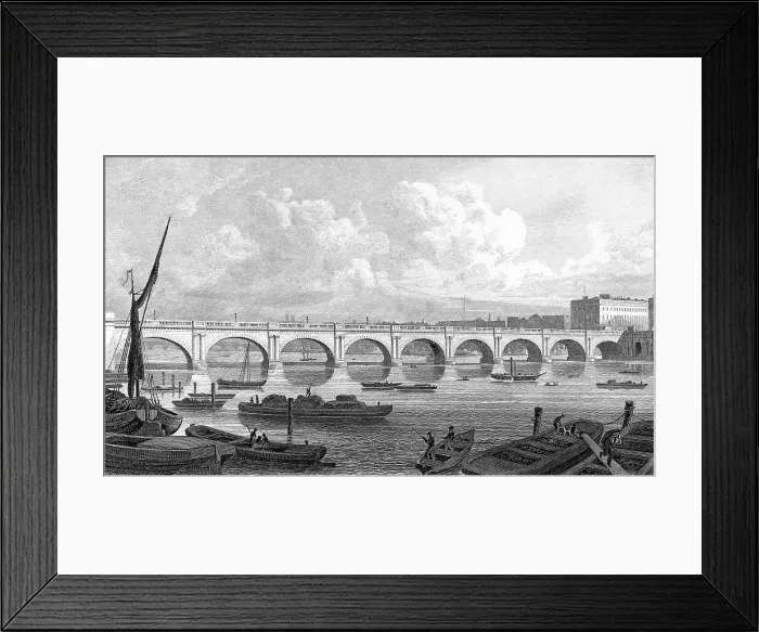 Framed Print : Waterloo Bridge Framed Print : Waterloo Bridge