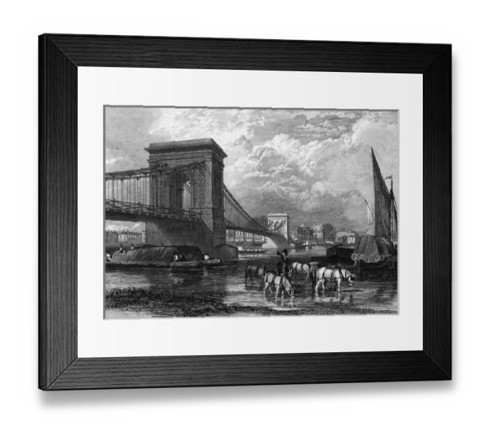Framed Print : Hammersmith Bridge Framed Print : Hammersmith Bridge