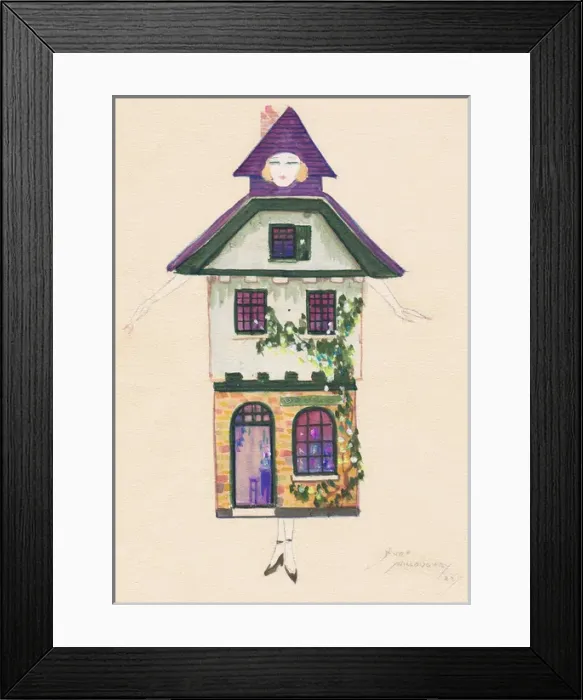 Framed Print : Costume design by Hugh Willoughby Framed Print : Costume design by Hugh Willoughby