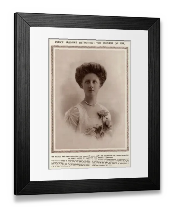 Framed Print : H. H. Princess Alexandra of Fife Framed Print : H. H. Princess Alexandra of Fife
