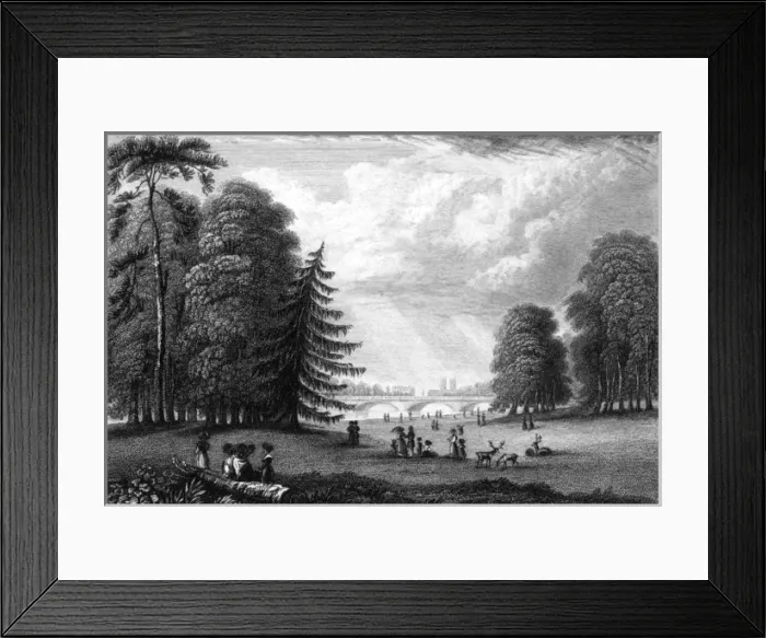 Framed Print : Kensington Gardens Framed Print : Kensington Gardens