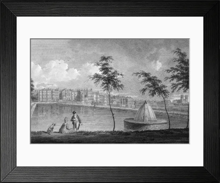 Framed Print : Green Park 1797 Framed Print : Green Park 1797