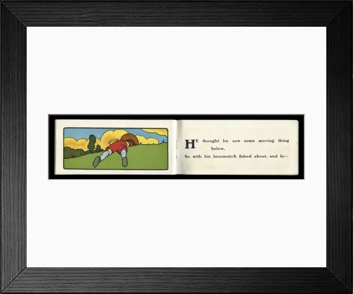 Framed Print : Baby Scouts -- lying on the grass Framed Print : Baby Scouts -- lying on the grass