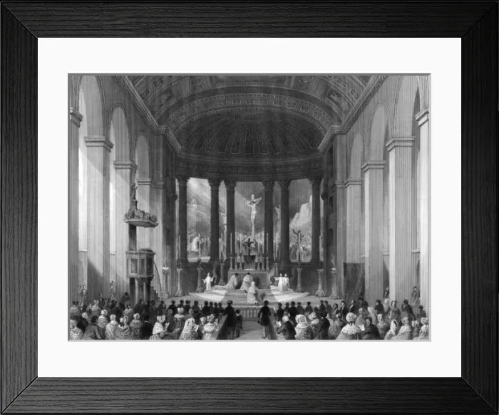 Framed Print : Moorfields Chapel Framed Print : Moorfields Chapel
