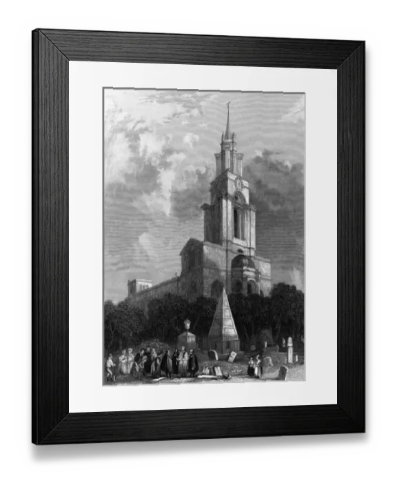 Framed Print : St Ann Limehouse Framed Print : St Ann Limehouse