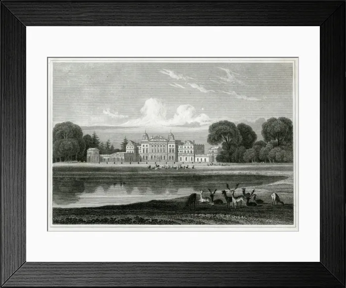 Framed Print : Badminton Glos Framed Print : Badminton Glos