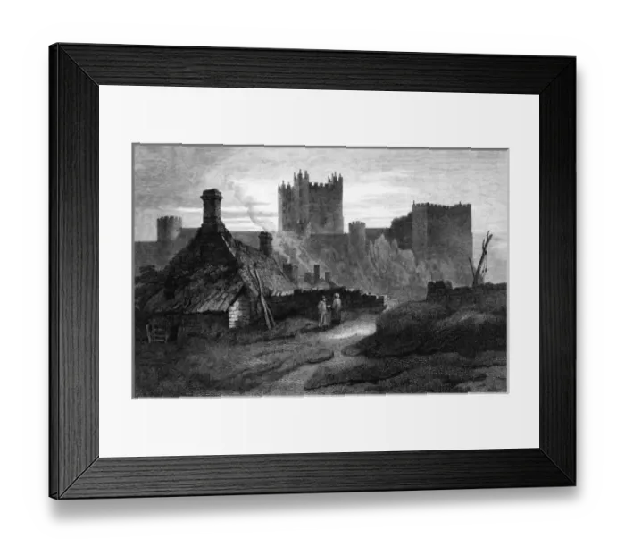Framed Print : Bamburgh Castle Framed Print : Bamburgh Castle