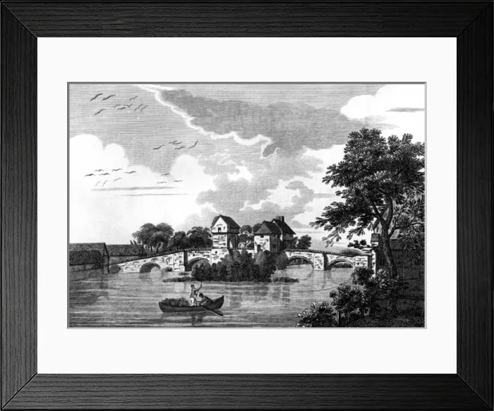 Framed Print : Bedford Bridge Framed Print : Bedford Bridge