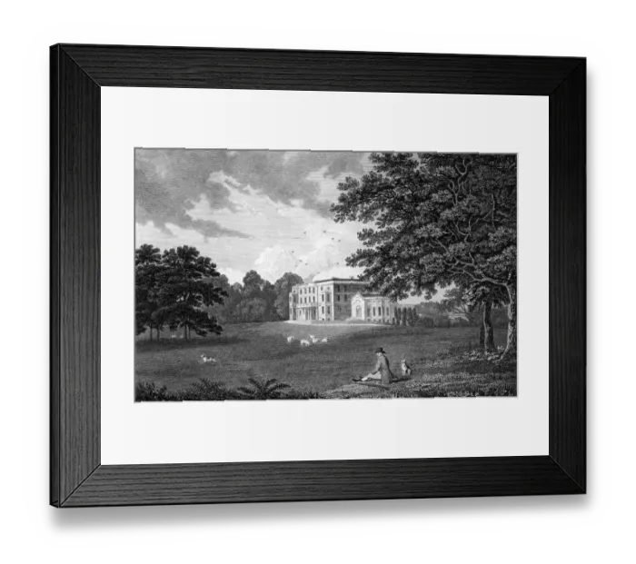Framed Print : Belvedere House