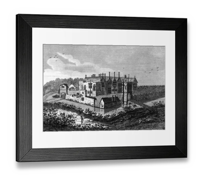 Framed Print : Broughton Castle Framed Print : Broughton Castle