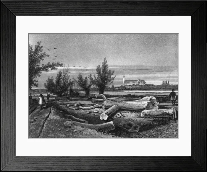 Framed Print : Westminster in 1808 Framed Print : Westminster in 1808