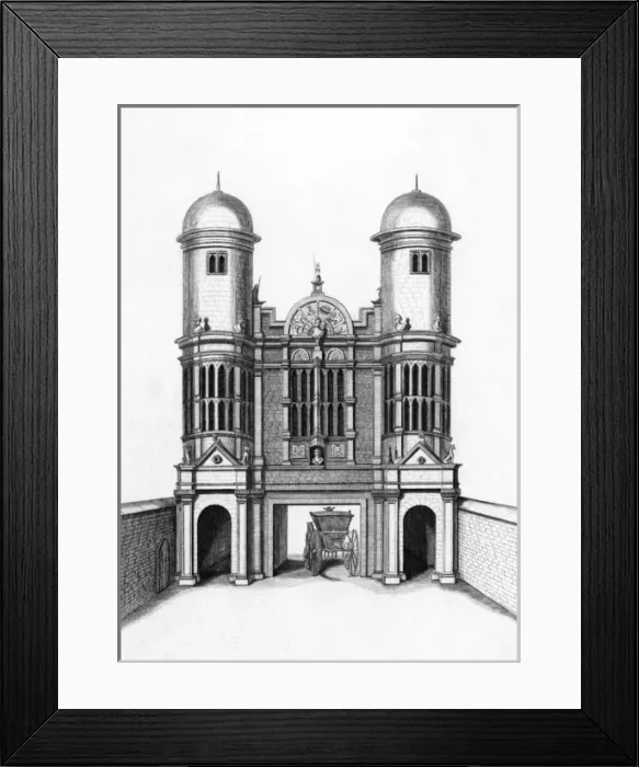 Framed Print : King Street Gate Framed Print : King Street Gate