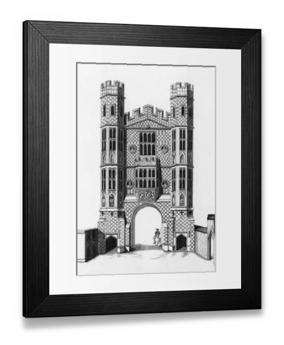 Framed Print : Whitehall Gate Framed Print : Whitehall Gate