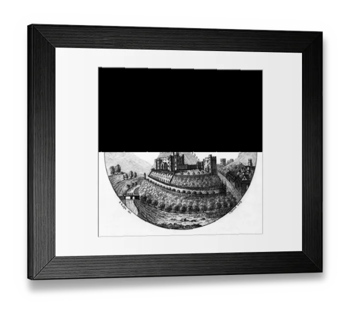 Framed Print : Dunster Castle