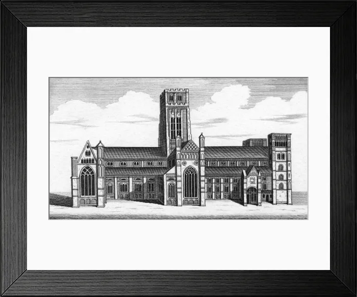 Framed Print : Durham Cathedral Framed Print : Durham Cathedral