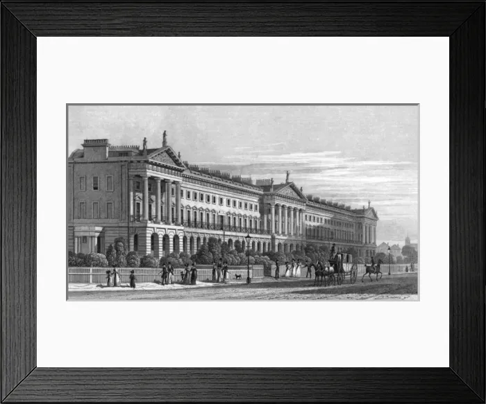 Framed Print : Hanover Terrace Framed Print : Hanover Terrace