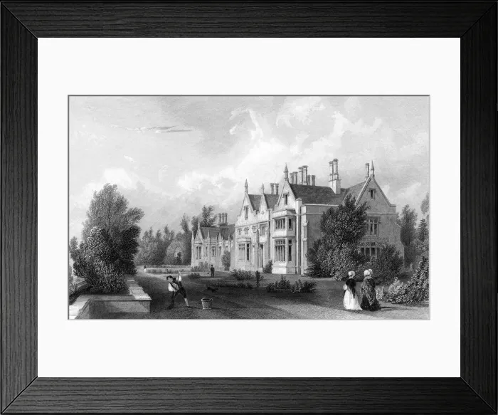 Framed Print : Fox Hill Surrey Framed Print : Fox Hill Surrey