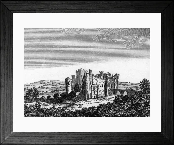 Framed Print : Goodrich Castle Framed Print : Goodrich Castle