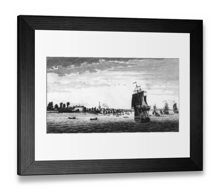 Framed Print : GRAVESEND. Sailing vessels on their way to and Framed Print : GRAVESEND. Sailing vessels on their way to and