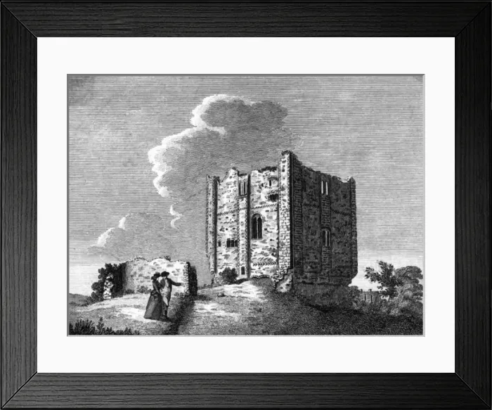 Framed Print : GUILDFORD. GUILFORD CASTLE in SURREY Date: circa 1770 Framed Print : GUILDFORD. GUILFORD CASTLE in SURREY Date: circa 1770