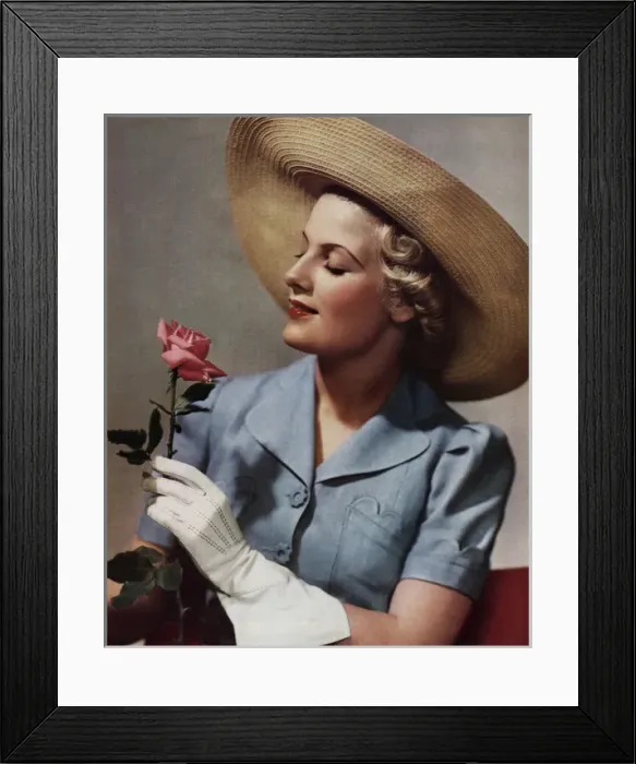 Framed Print : Chesro scalloped blouse, 1938 Framed Print : Chesro scalloped blouse, 1938