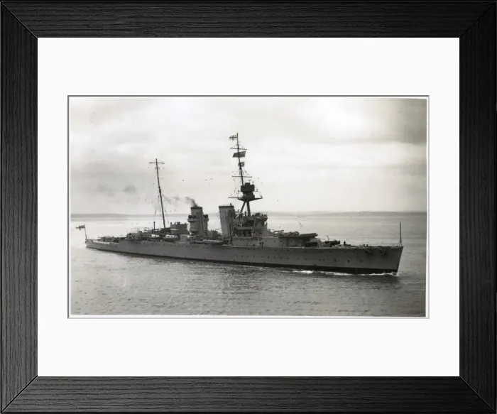 Framed Print : HMS Effingham Framed Print : HMS Effingham