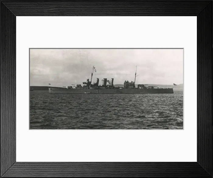Framed Print : HMS Cornwall Framed Print : HMS Cornwall