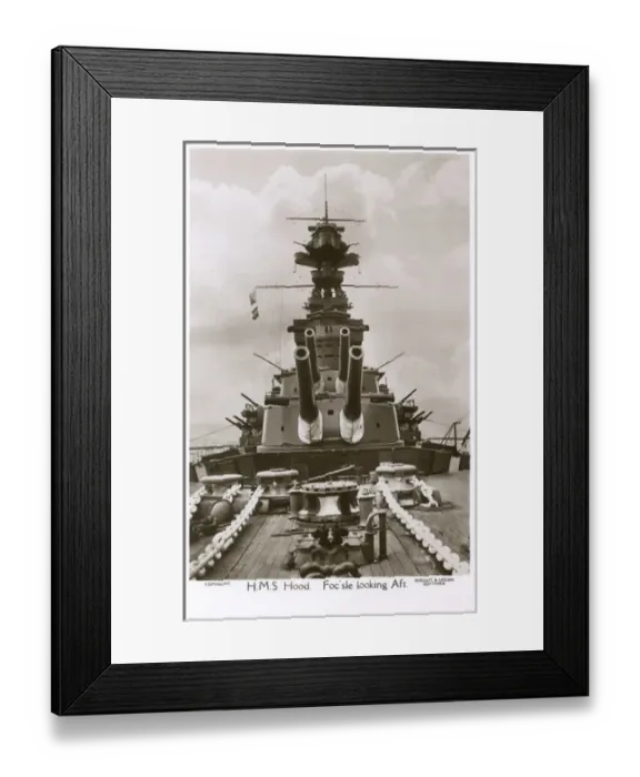 Framed Print : HMS Hood, battlecruiser Framed Print : HMS Hood, battlecruiser