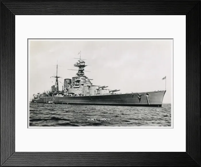 Framed Print : HMS Hood, battlecruiser Date: C.1931 Framed Print : HMS Hood, battlecruiser Date: C.1931