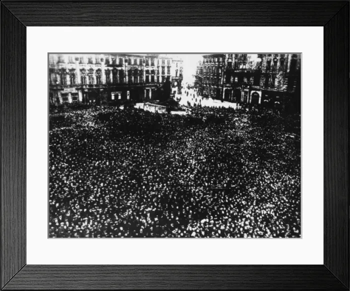 Framed Print : Kladno 1918 Framed Print : Kladno 1918