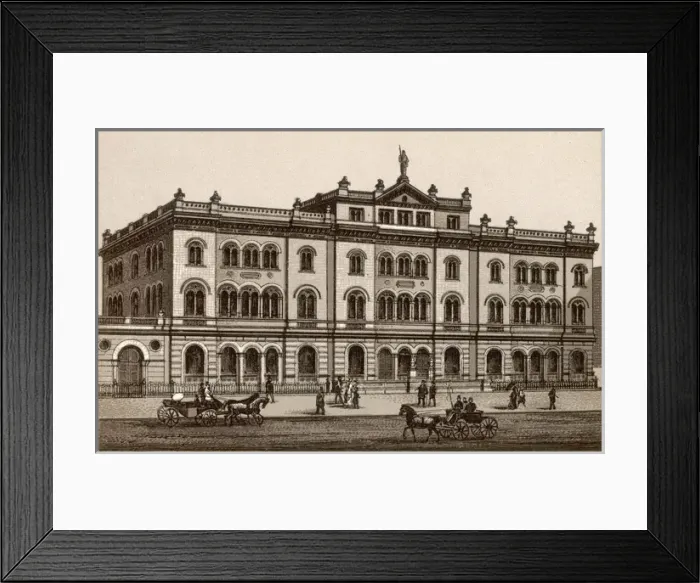 Framed Print : New York - Astor Library Framed Print : New York - Astor Library