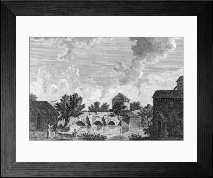 Framed Print : Canternury Walls Framed Print : Canternury Walls
