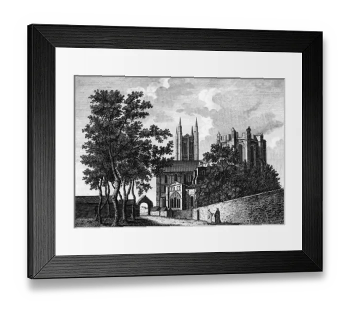 Framed Print : Canterbury Cathedral Framed Print : Canterbury Cathedral