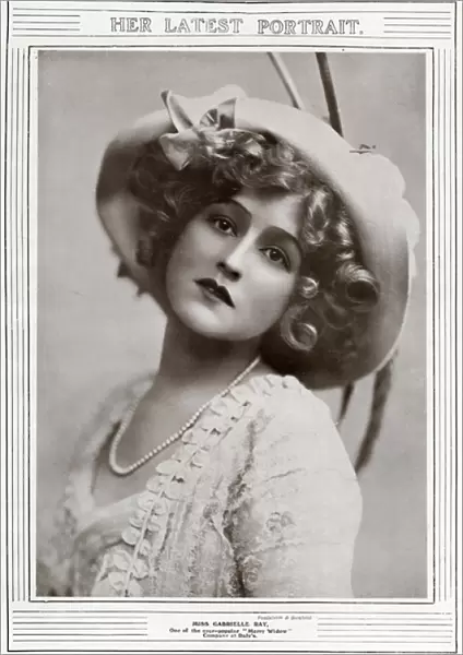 Gabrielle Ray (1883 - 1973), Edwardian Singer, Actress and Dancer