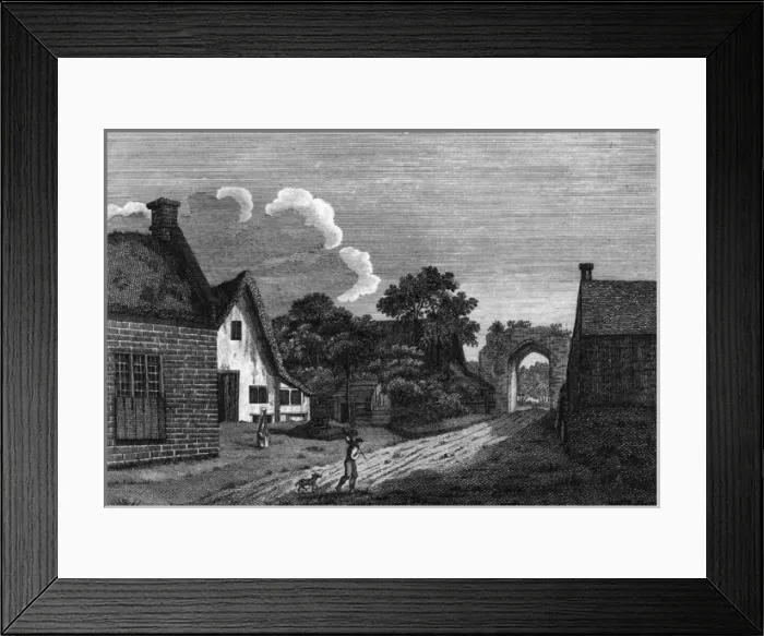 Framed Print : Castle Acre Framed Print : Castle Acre